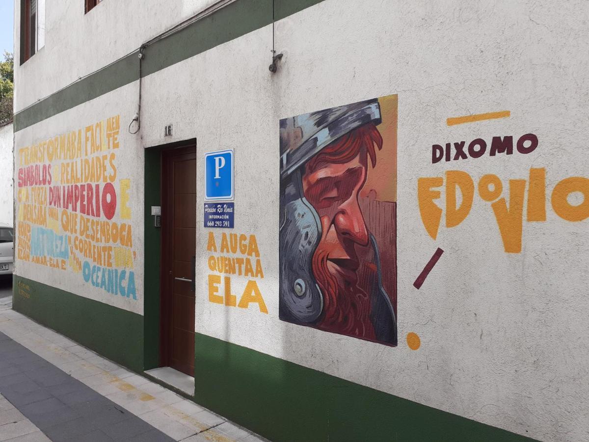 Pensión Río Umia Caldas De Reis Exterior foto
